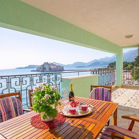 Montesan Luxury Apartment Beach Front Sveti Stefan Extérieur photo