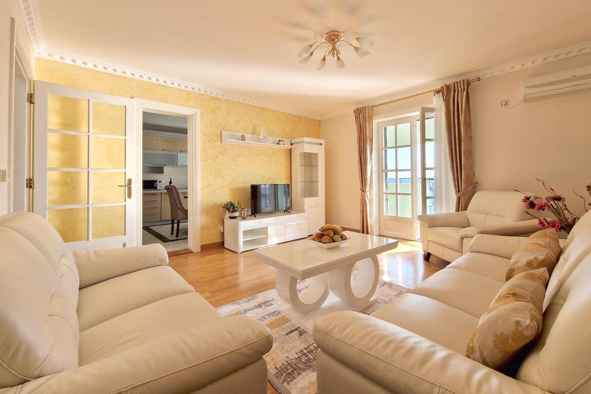 Montesan Luxury Apartment Beach Front Sveti Stefan Extérieur photo