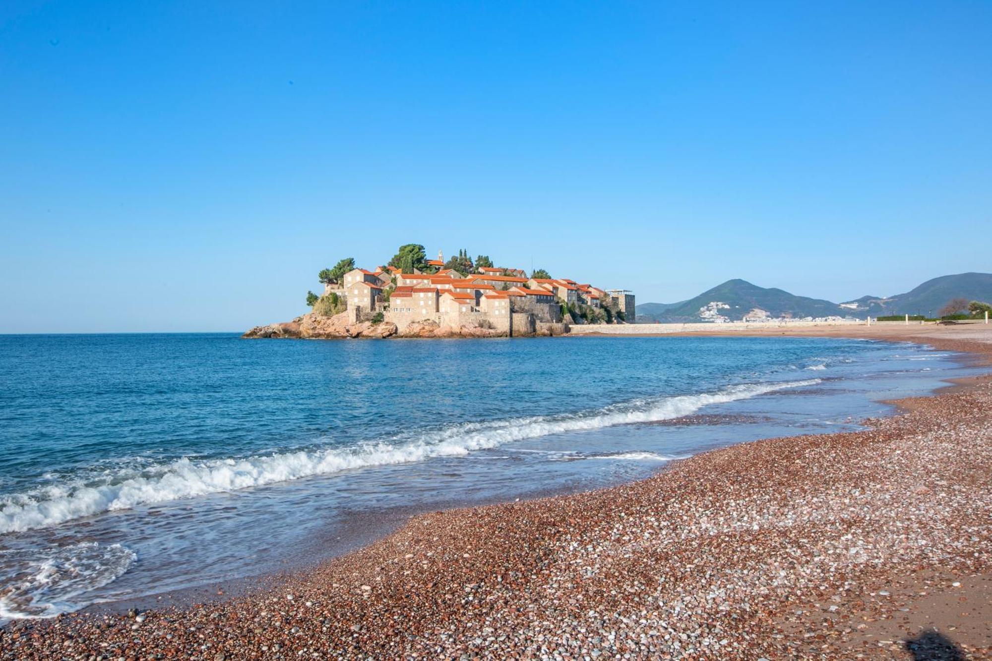 Montesan Luxury Apartment Beach Front Sveti Stefan Extérieur photo